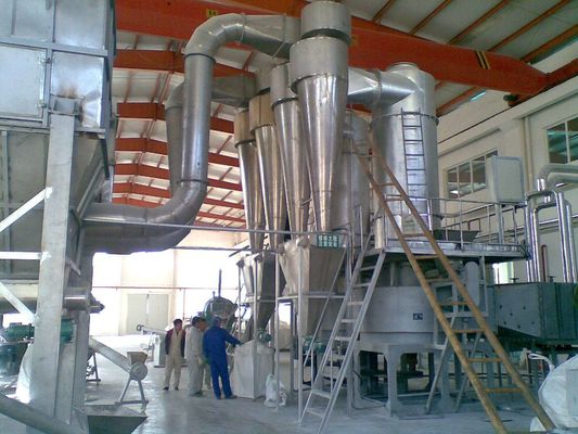 calidad  Food Grade Pneumatic Flash Dryer Machine For High Moisture Carbon White / Oxide fábrica