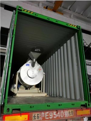 Secador rotatorio de aguas residuales de la máquina más seca industrial del barro en la industria alimentaria