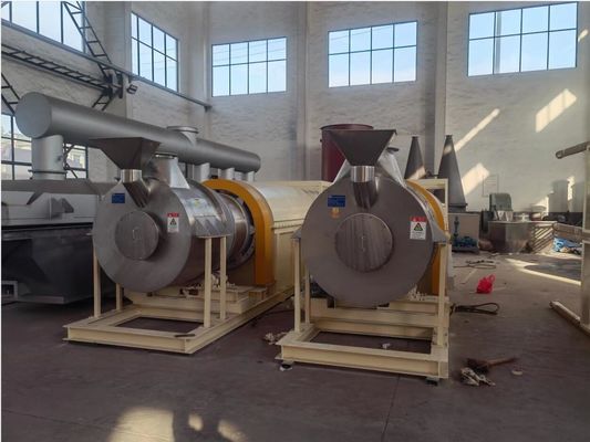 Secador rotatorio de aguas residuales de la máquina más seca industrial del barro en la industria alimentaria