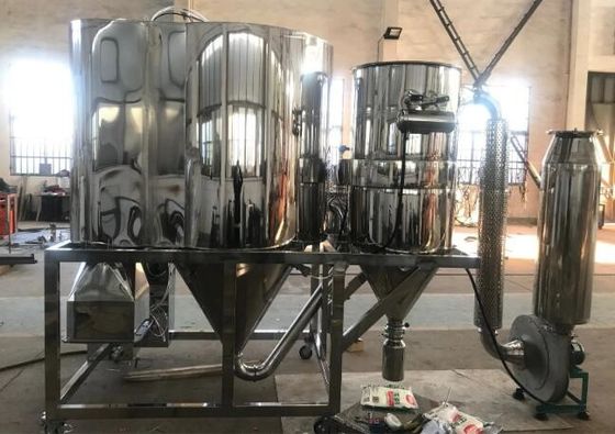 Secador de espray centrífugo industrial para el polvo detergente/leche en polvo