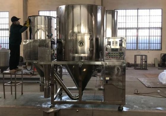 Secador de espray centrífugo industrial para el polvo detergente/leche en polvo