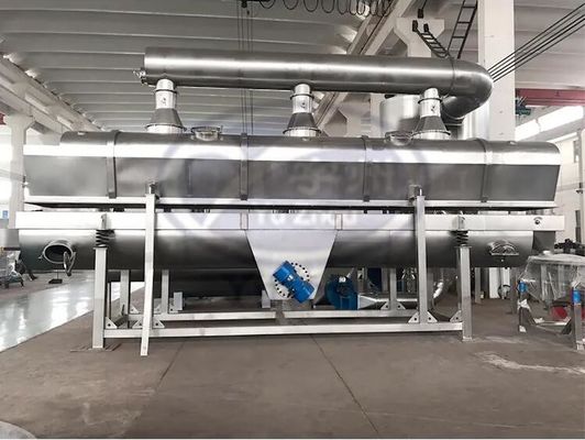Ahorro de la energía modificado para requisitos particulares dimensión vibrante de la industria alimentaria del secador en lecho fluidificado