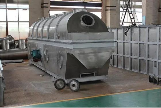 Ahorro de la energía modificado para requisitos particulares dimensión vibrante de la industria alimentaria del secador en lecho fluidificado