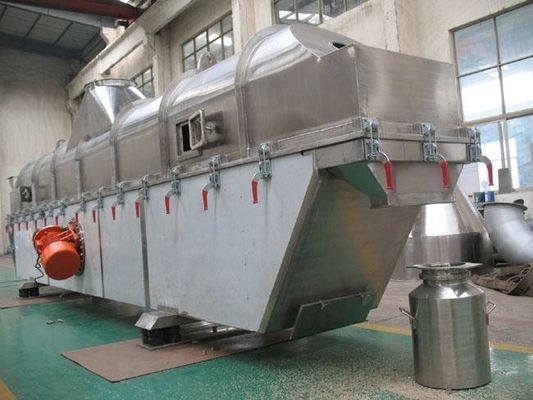 Ahorro de la energía modificado para requisitos particulares dimensión vibrante de la industria alimentaria del secador en lecho fluidificado