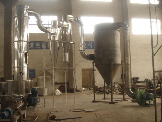 Ahorro de la energía rotatorio de acero inoxidable de la máquina del secador de destello para los pesticidas