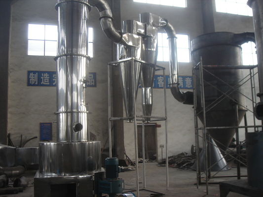 Ahorro de la energía rotatorio de acero inoxidable de la máquina del secador de destello para los pesticidas