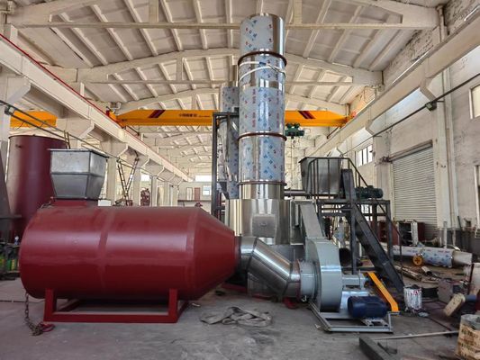 Secador del evaporador de la operación simple de la máquina del secador del flash del flujo de aire de alta velocidad