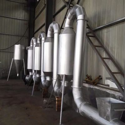 Secadora de la harina del equipo de sequedad del arroz del almidón del tubo del pulso del serrín 220V-450V
