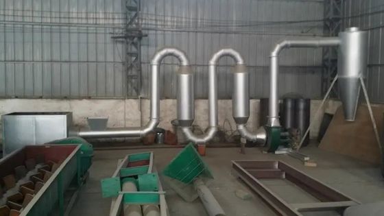 Secadora de la harina del equipo de sequedad del arroz del almidón del tubo del pulso del serrín 220V-450V
