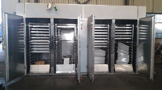 Estufa de la circulación del aire caliente de la comida, bandeja industrial de la bandeja -196 de Oven Dryer 24