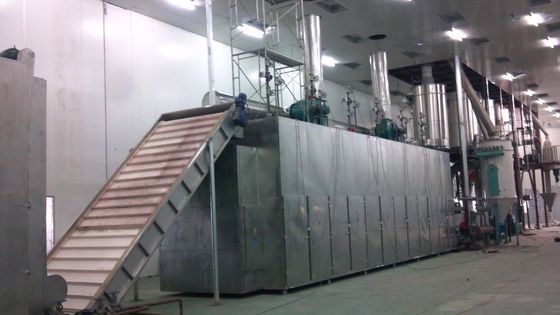 Transportador de una sola capa Mesh Belt Dryer Machine SUS316 SUS316L