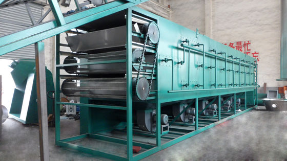 operación fácil de la máquina de 220V 380V del secador industrial más seco continuo de la correa