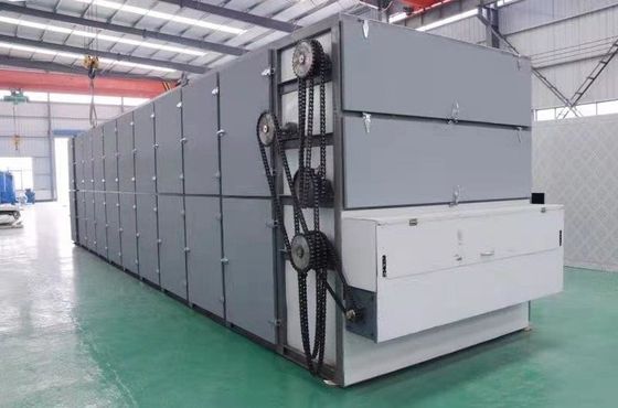 Sistema de sequedad más seco continuo de múltiples capas vegetal de la banda transportadora de la máquina