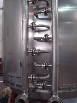 Máquina más seca modificada para requisitos particulares de la placa continua, máquina del secador de la placa de la sal