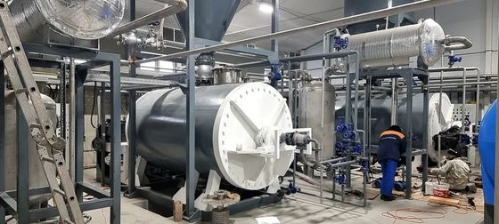 Secador industrial más seco continuo de la paleta de la máquina 6000L de la eficacia alta