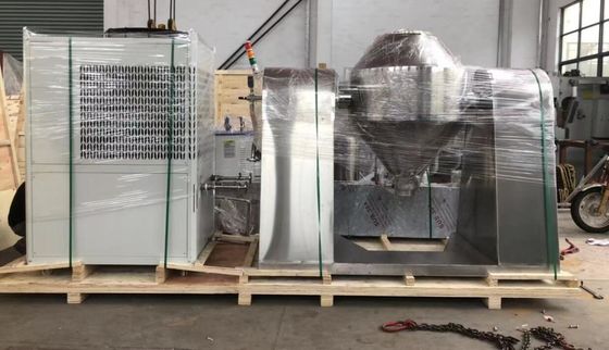 el mezclador industrial de 0.75kw -15kw trabaja a máquina el secador doble rotatorio del vacío del cono 5000L
