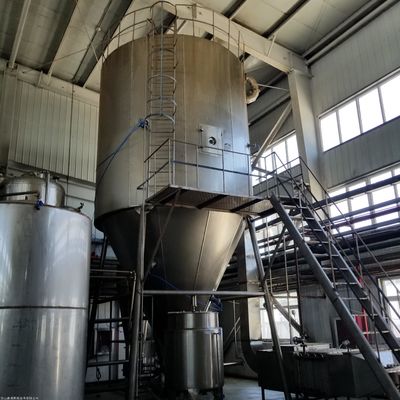 Eficiente químico de la máquina AC380V AC220V del secado por aspersión de polvo de la levadura alto