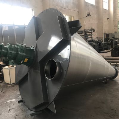 Mezclador doble de la licuadora del cono del tornillo cónico, mezclador espiral de la cinta