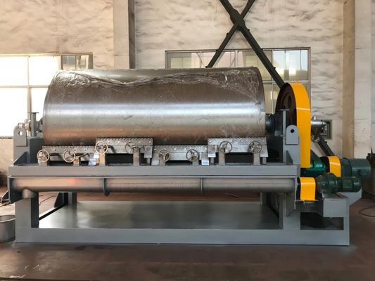 Secador de tambor rotatorio industrial en acero inoxidable de la industria alimentaria