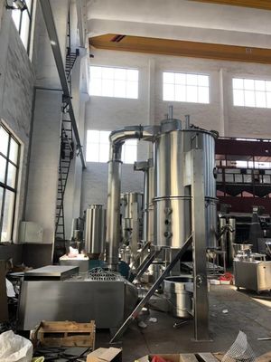 Máquina en lecho fluidificado industrial del granulador para los productos farmacéuticos