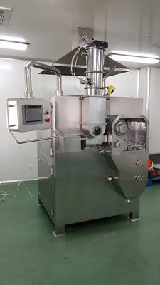 Granulador seco farmacéutico del polvo de la máquina del compresor del rodillo