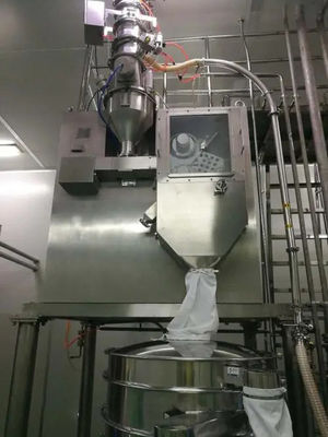 Granulador seco farmacéutico del polvo de la máquina del compresor del rodillo