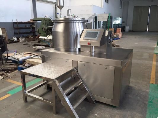 Granulador del mezclador del alto esquileo, máquina rápida farmacéutica del granulador del mezclador