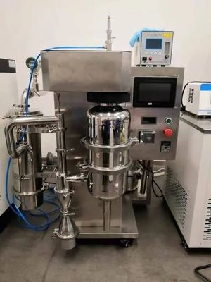 Máquina 30ml/H - 2000ml/H del secador de espray de la escala de laboratorio para la sangre de animal/el café instantáneo