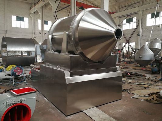 el mezclador industrial 1800L trabaja a máquina el mezclador bidimensional de EYH