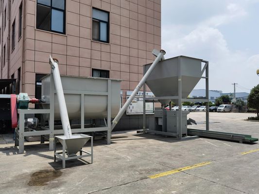 Licuadora horizontal de la cinta del doble hélice del mezclador 250L-10000L de la licuadora de la cinta de WLDH