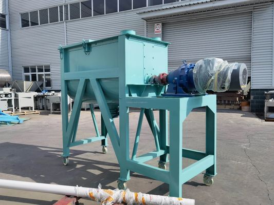 Licuadora horizontal de la cinta del doble hélice del mezclador 250L-10000L de la licuadora de la cinta de WLDH