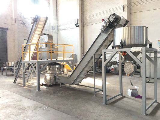 Máquina de pulir vegetal de pulido modificada para requisitos particulares de la máquina 3KW-11KW del molino para el producto alimenticio