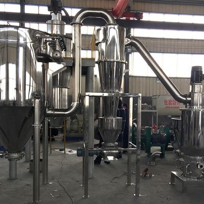 Máquina compacta del molino del clasificador del aire para la industria farmacéutica/la comida/la sustancia química