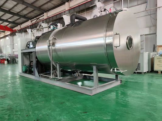 Equipo de liofilización y liofilización, máquina de fruta liofilizada al vacío 5000kg/batch