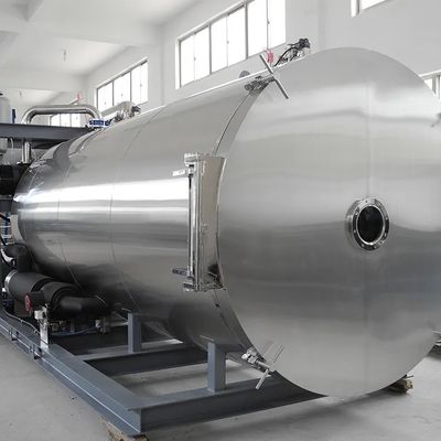 Un secador más seco de la sublimación de la máquina 30kg/Batch-5000kg/batch de helada de la carne SUS304