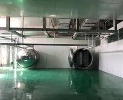 Un secador más seco de la sublimación de la máquina 30kg/Batch-5000kg/batch de helada de la carne SUS304