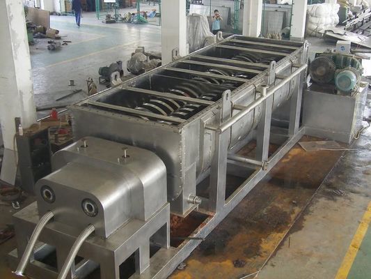 Secador hueco de la cuchilla del equipo del tratamiento de aguas residuales de Q235A SS304