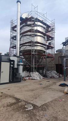 Máquina secadora por pulverización de 2-30kw para comida de glucosa en polvo de té de harina de sangre de cerdo