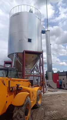 Máquina secadora por pulverización de 2-30kw para comida de glucosa en polvo de té de harina de sangre de cerdo