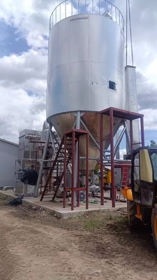 Máquina secadora por pulverización de 2-30kw para comida de glucosa en polvo de té de harina de sangre de cerdo