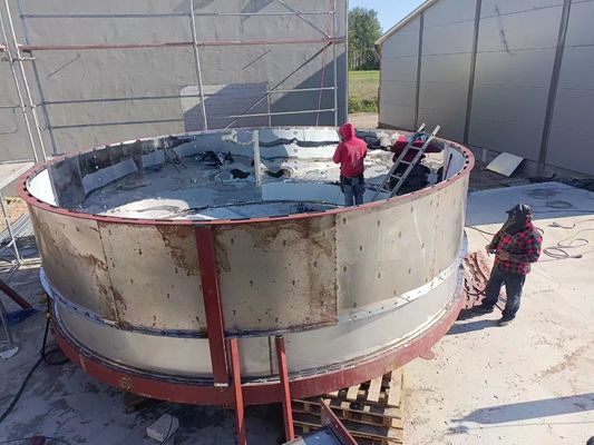 Gama 20-300℃ del control de temperatura de la máquina del secador de espray de la calefacción del vapor/de la electricidad/del gas