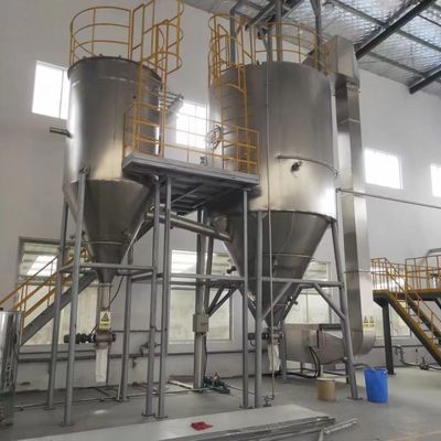 Secador por pulverización accionado por vapor/electricidad/gas/aceite para intermedios de tintes farmacéuticos