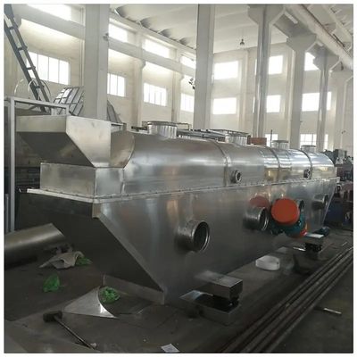 Secador de cama fluidizado eficiente en energía con sistema de control PLC y capacidad de 100-1000 kg/h