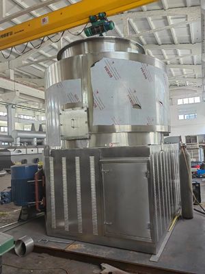 Secador de flash de giro de 220V / 50Hz con una temperatura de entrada de producto eficiente y compacta de 50-80C