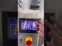 Un vídeo más seco de espray del laboratorio